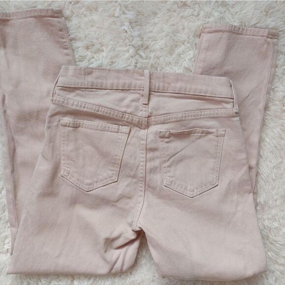 Vince Skinny Crop Pink Tulip Jeans Size 26 - Picture 7 of 8